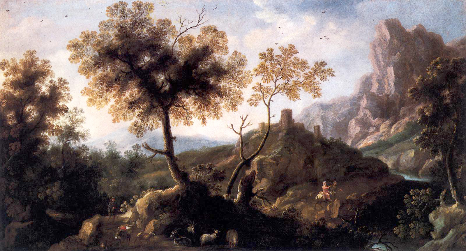 landscape with shepherds